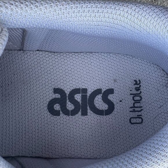 ASICS ortholite women’s running shoes size 11 US, side 9 UK white vintage S125 - Picture 13 of 13